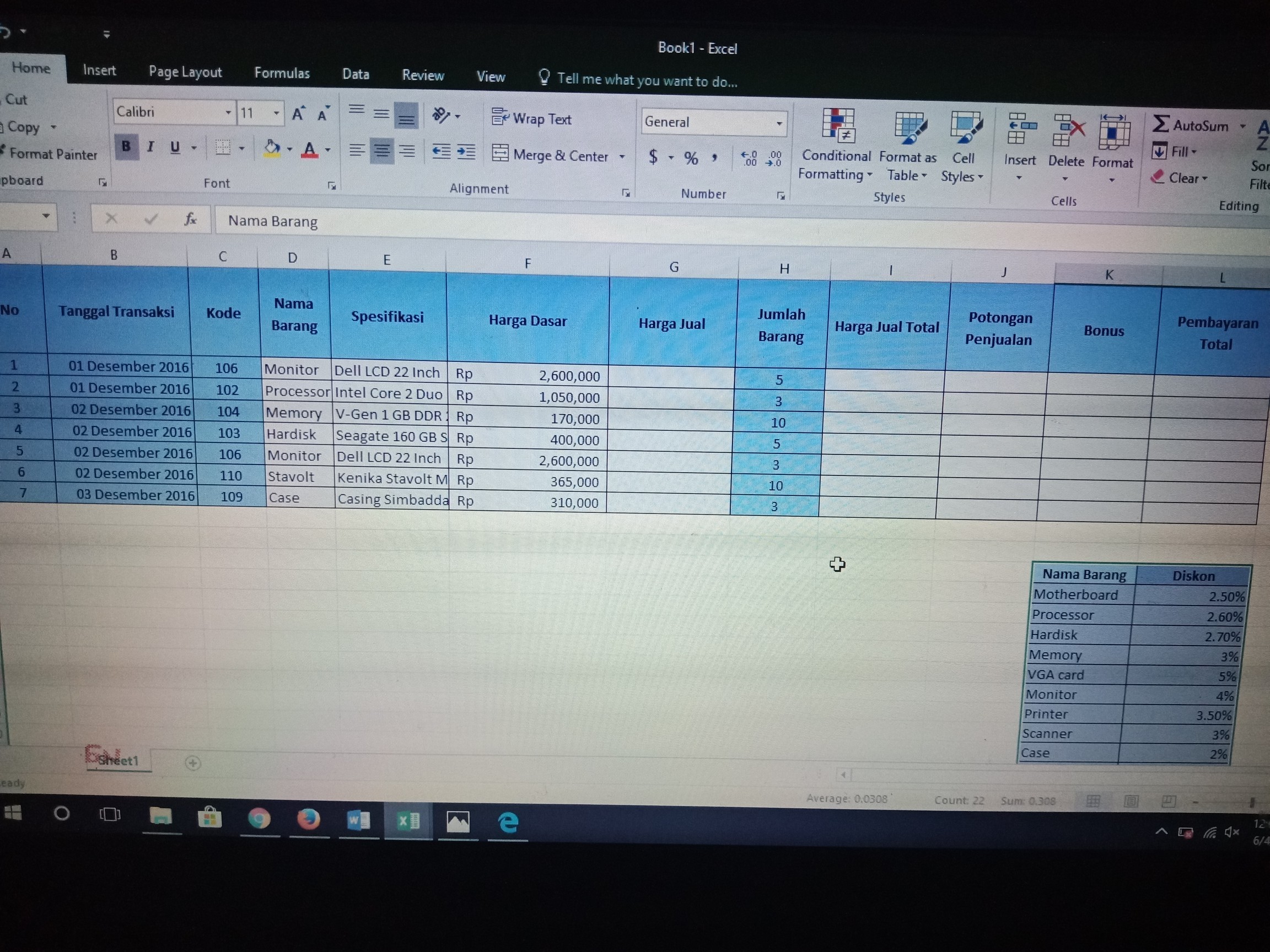 Cara menentukan harga jual produk excel pake rumus. Apa Rumus Harga Jual Dalam Ms Excel Brainly Co Id