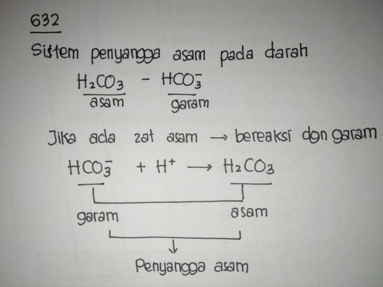 campuran larutan penyangga yang dapat mempertahankan ph darah dalam tubuh  kira adalah - Brainly.co.id