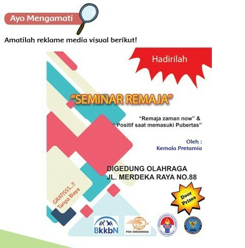 Contoh yang termasuk yaitu anjuran menerapkan protokol kesehatan . Apa Nama Jenis Reklame Media Visual Pada Gambar Diatas Bantu Jawab Kak Makasih Brainly Co Id