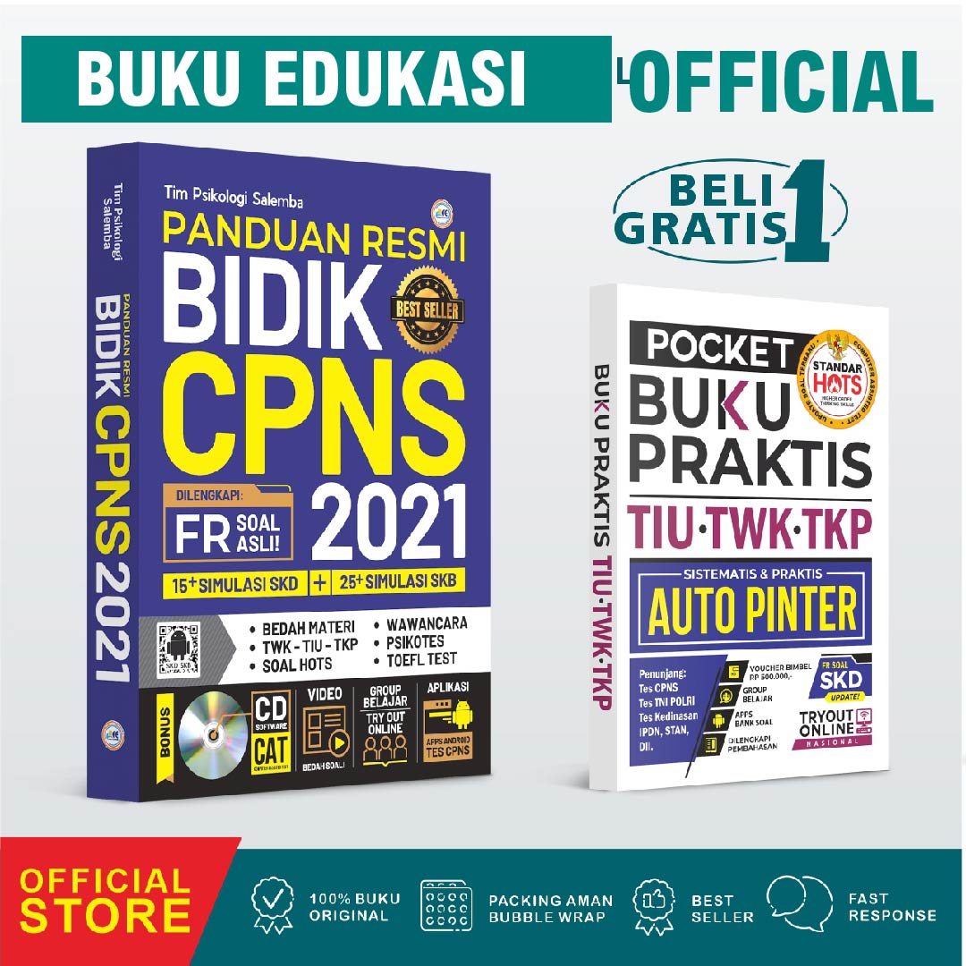 Buat persiapan cpns 2021 ini kita bakal siap siap ngerjain contoh soal tiu hots cpns ya. Buku Cpns 2021 Panduan Resmi Bidik Cpns 2021 Bonus Pocket Tiu Twk Tkp Lazada Indonesia