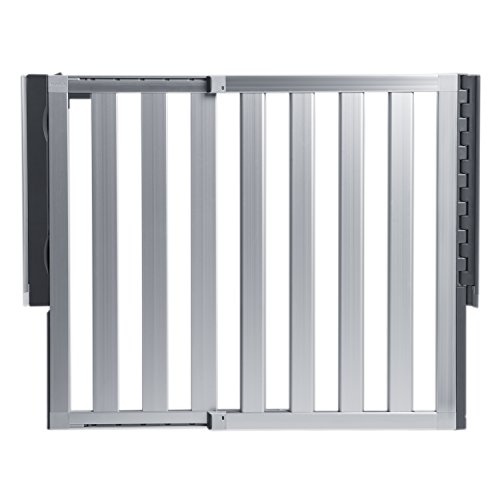 Model 46764 Dark Wood Silver Metal Munchkin Auto Close Modern Baby Gate Mixglass Com Br