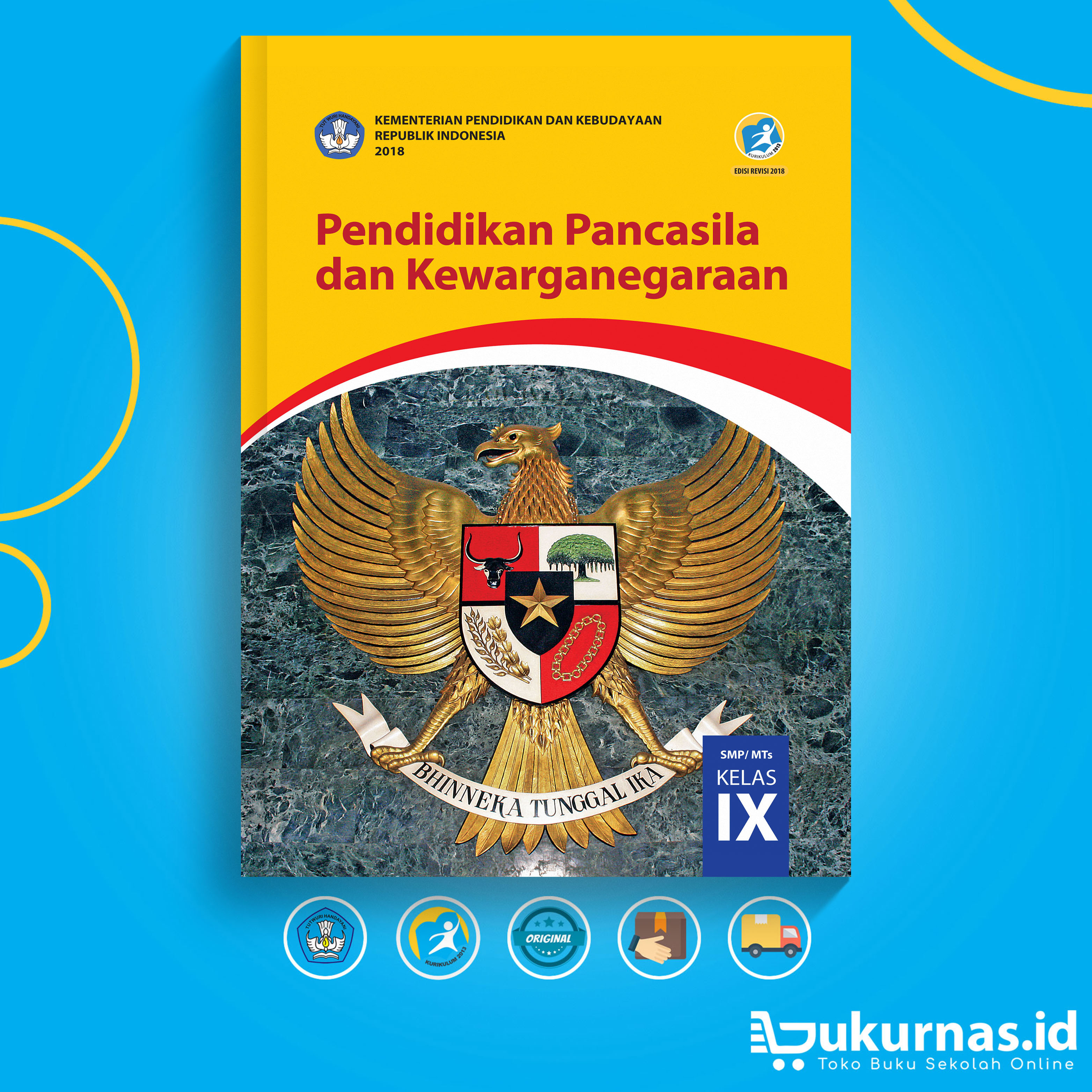 Download buku siswa ppkn kelas 9 revisi 2018. Jual Buku Ppkn Kls 9 Terbaru Lazada Co Id
