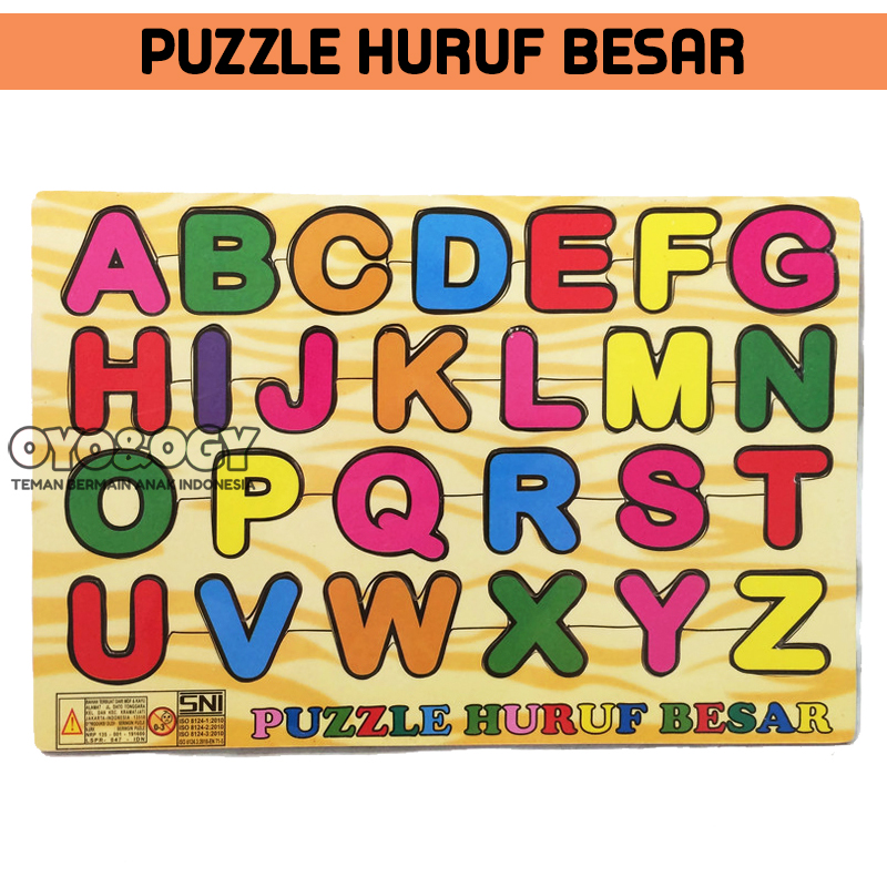 Jumlah huruf abjad dalam bahasa indonesia adalah 26. Jual Abjad Huruf Besar Terbaru Lazada Co Id