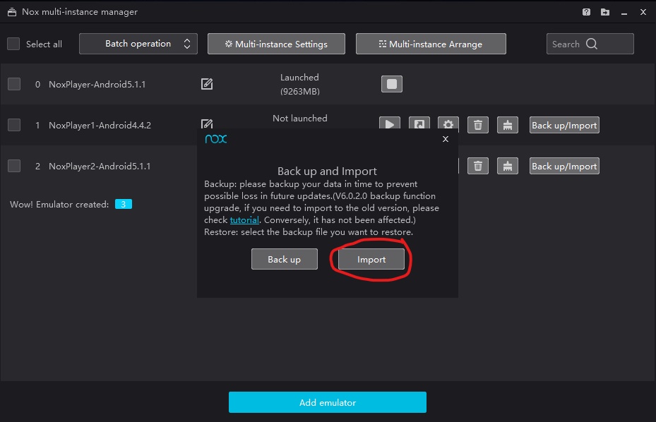 Cara Mem Backup Dan Mengembalikan Data Anda Di Nox App
