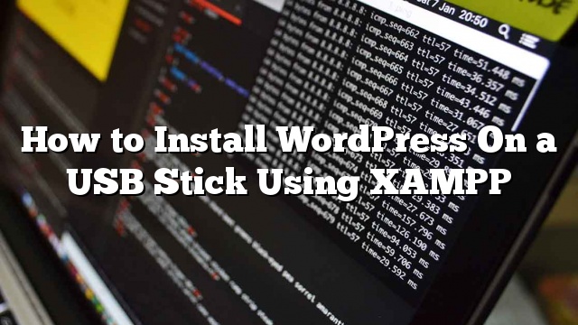 Membuat website wordpress di localhost dengan xampp. Cara Memasang WordPress Di USB Stick Menggunakan XAMPP - kunyit