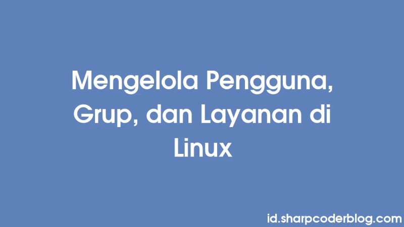 Linux Ta Kullan C Lar Gruplar Ve Hizmetleri Y Netme Sharp Coder Blog - Gorgeous Ocean Texture - High Resolution