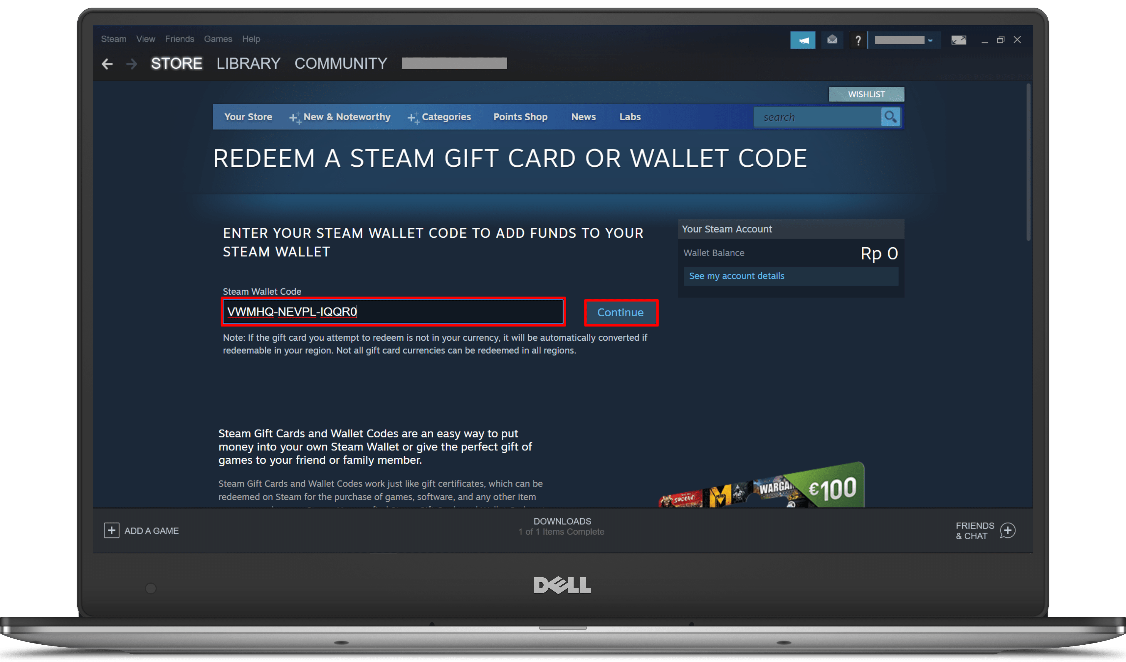 How To Redeem Your Steam Code At Nate Hocking Blog Steam Wallet Redeem App 3 