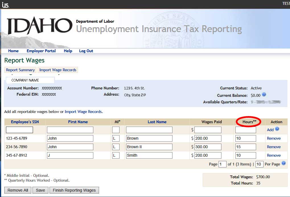 Benefits of Reporting ‘Hours’ on Quarterly UI Tax Reports idahowork