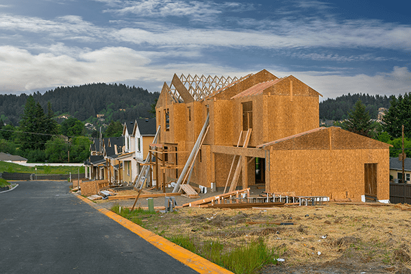Photo: house under construction