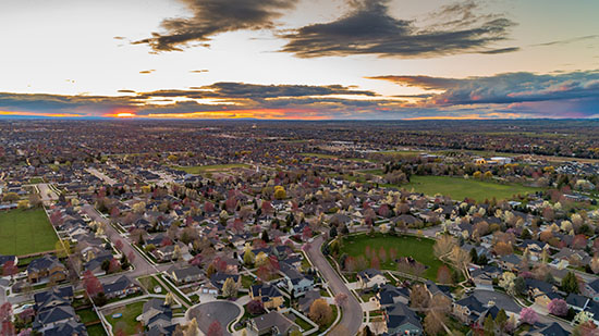 Photo: aerial of Meridian