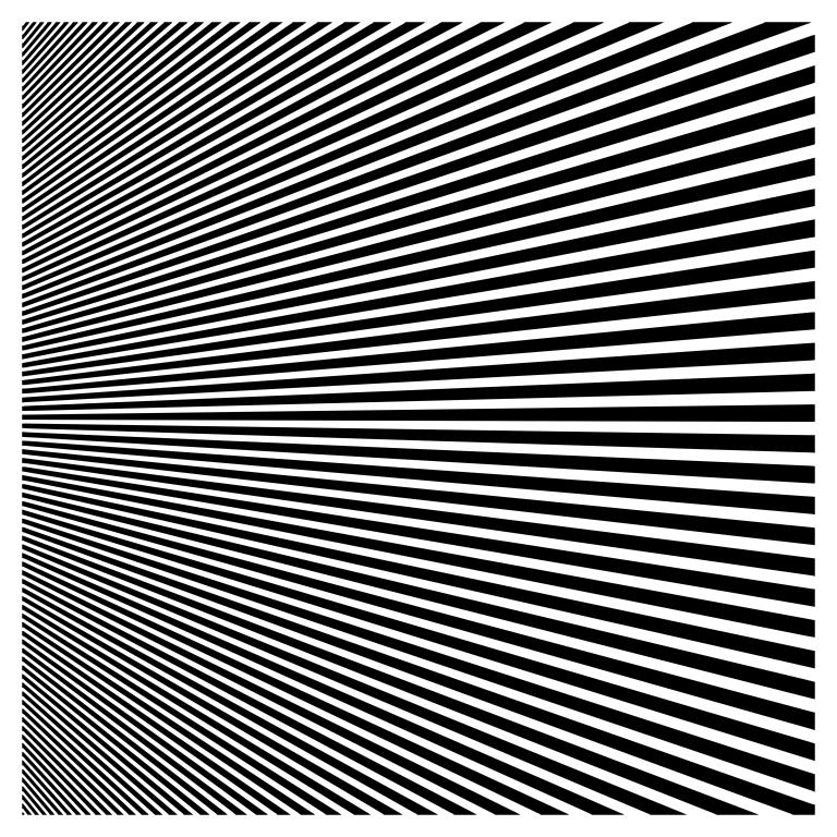 illustration vector of black horizontal stripes in perspective.