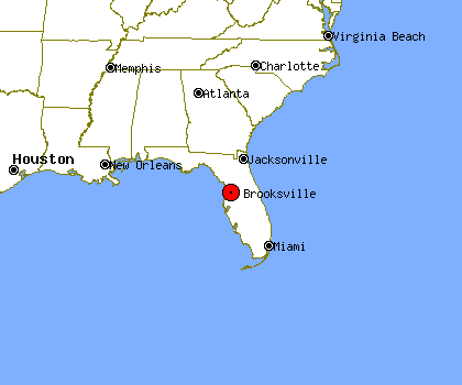 Brooksville Florida Map Brooksville 