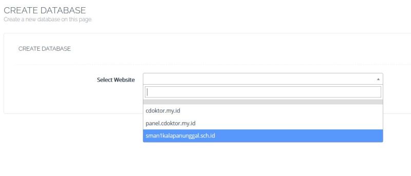 Cara Membuat Database Cyberpanel Vps Idcloudhost - Premium Minimal Design Gallery - 8K