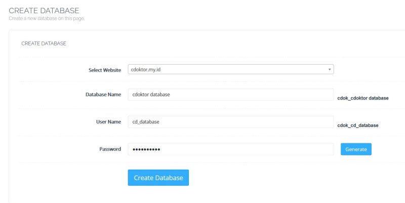 Cara Membuat Database Cyberpanel Vps Idcloudhost - Full HD Space Images for Desktop