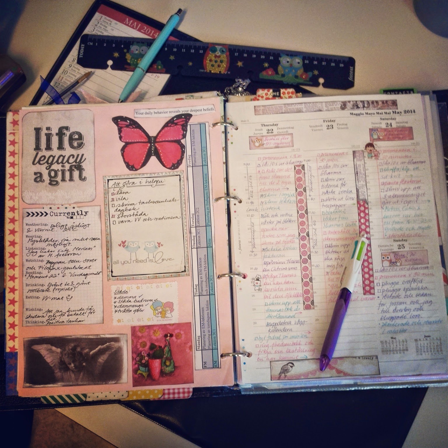 Filofax, A4, Finsbury