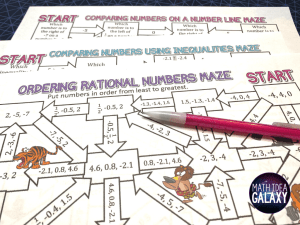 10 Comparing & Ordering Rational Numbers Activities that Rock - Idea Galaxy