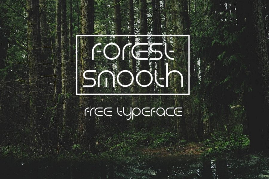 Fuentes para logotipos: Forest Smooth tipografías para logos
