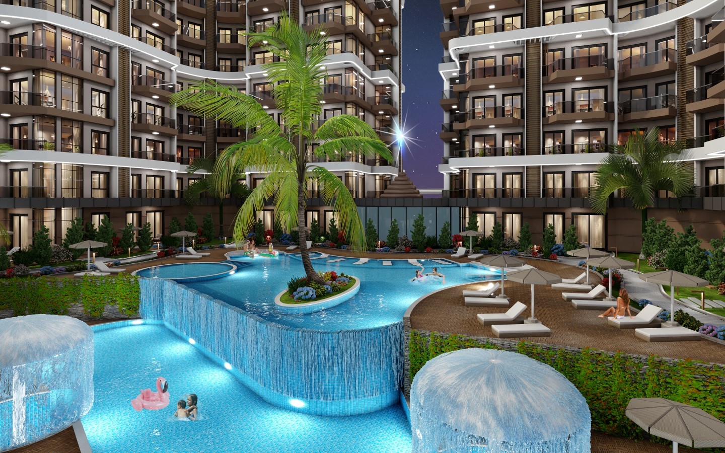 Payallar-Alanya'da Lüks Daireler