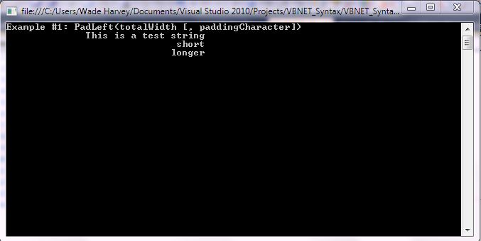 Vb Net Padleft And Padright - Ocean Designs - Professional High Resolution Collection