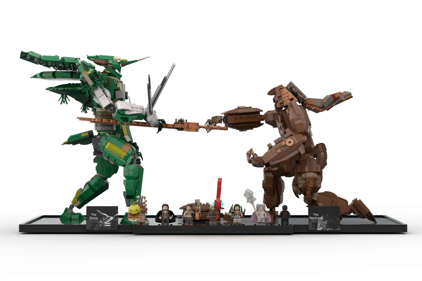 LEGO IDEAS - Xenoblade Chronicles - The Bionis And The Mechonis