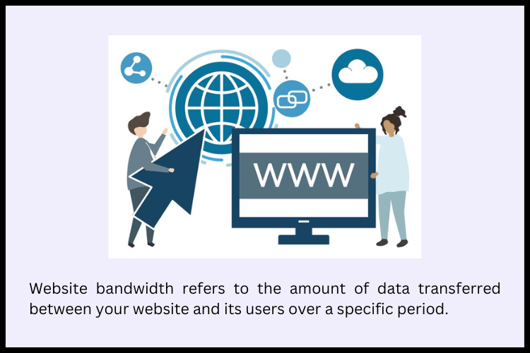 what is website bandwidth