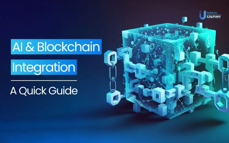 Unlocking The Future Of Ai Blockchain Integration Webfries Blog - High Quality Abstract Background - Desktop