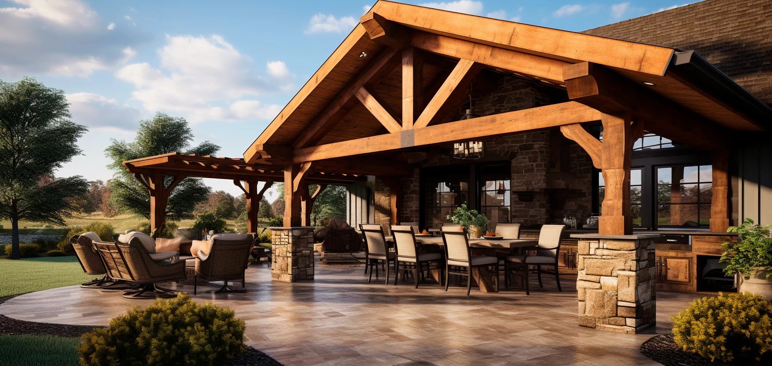 Flat roof porch benefits: enhance value & appeal