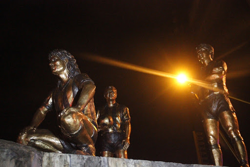 Estatuas de las glorias del Táchira en San Cristóbal