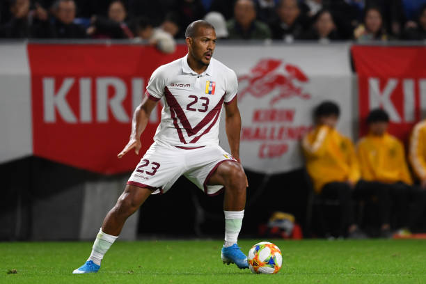 Salomón Rondón, máximo goleador de la Vinotinto