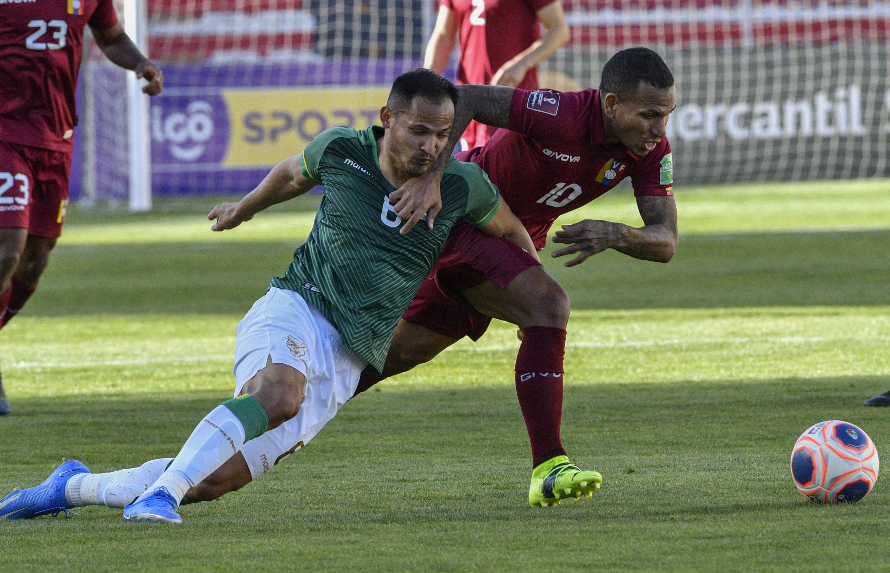 Rómulo Otero en el Bolivia 3-1 Venezuela