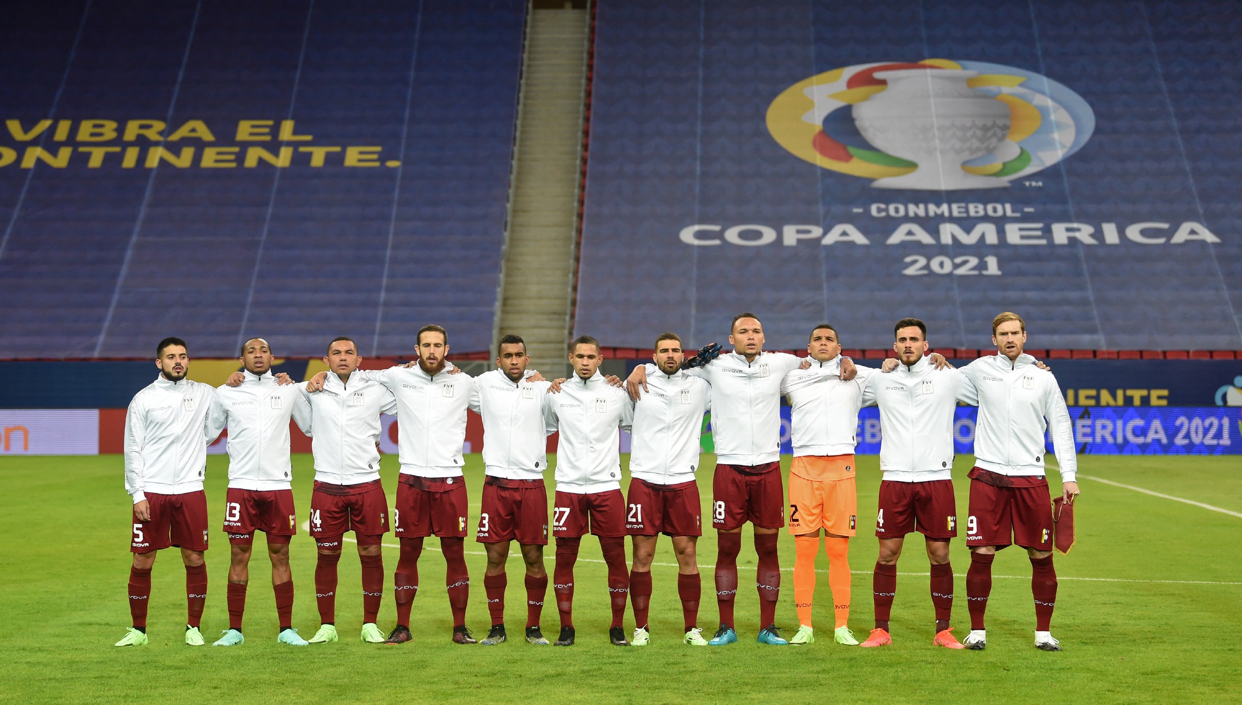 El once de Venezuela ante Brasil por la Copa América