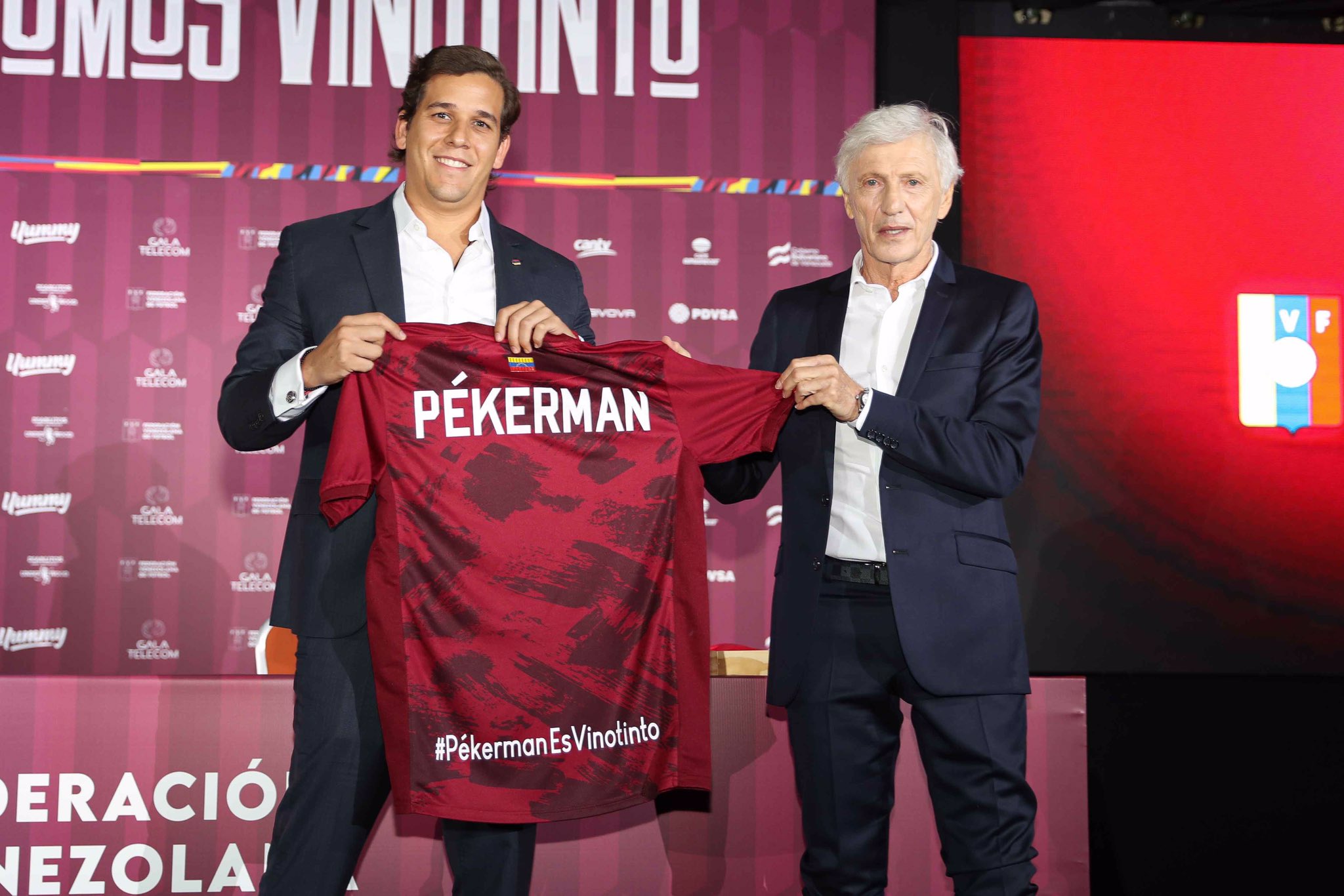 Jorge Giménez y José Néstor Pékerman