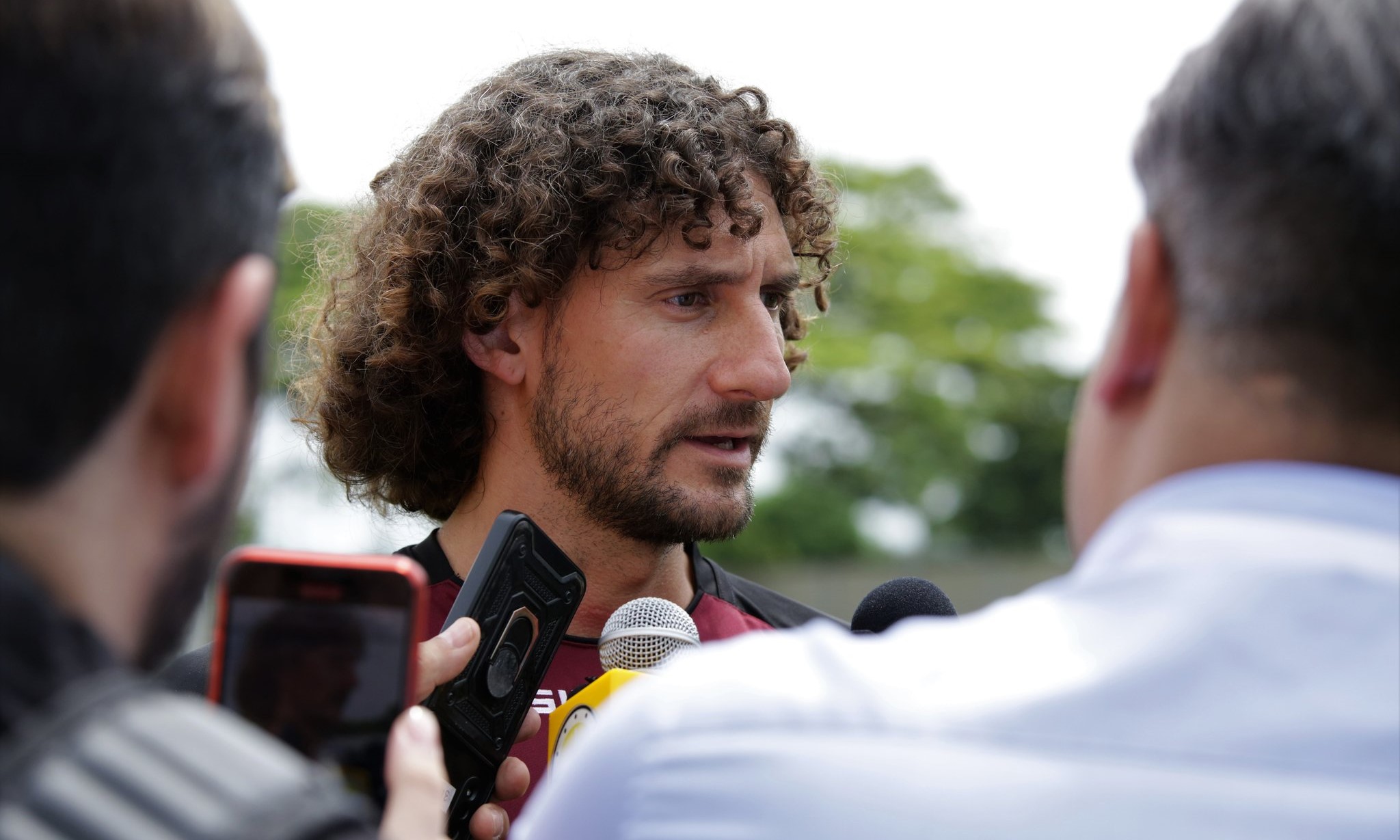Fabricio Coloccini, DT de Venezuela en el Sudamericano sub 20. Foto: FVF