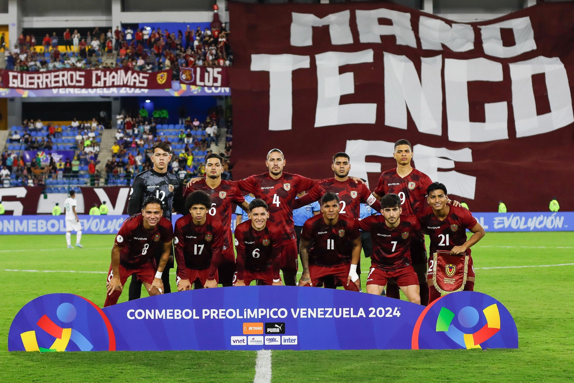 Venezuela empató 3-3 con Bolivia en el comienzo del Preolímpico.