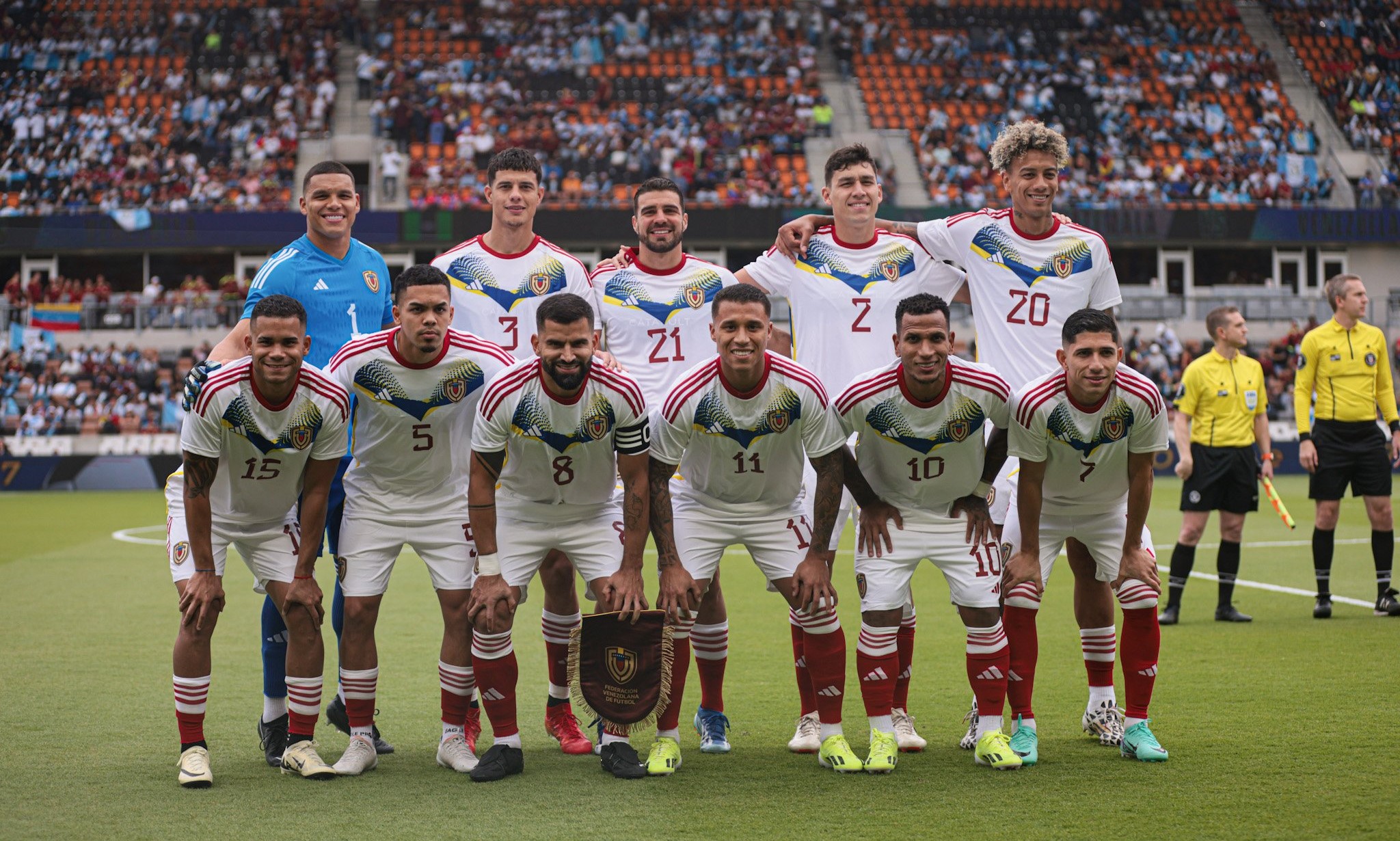 Venezuela igualó sin goles con Guatemala. Foto: FVF.