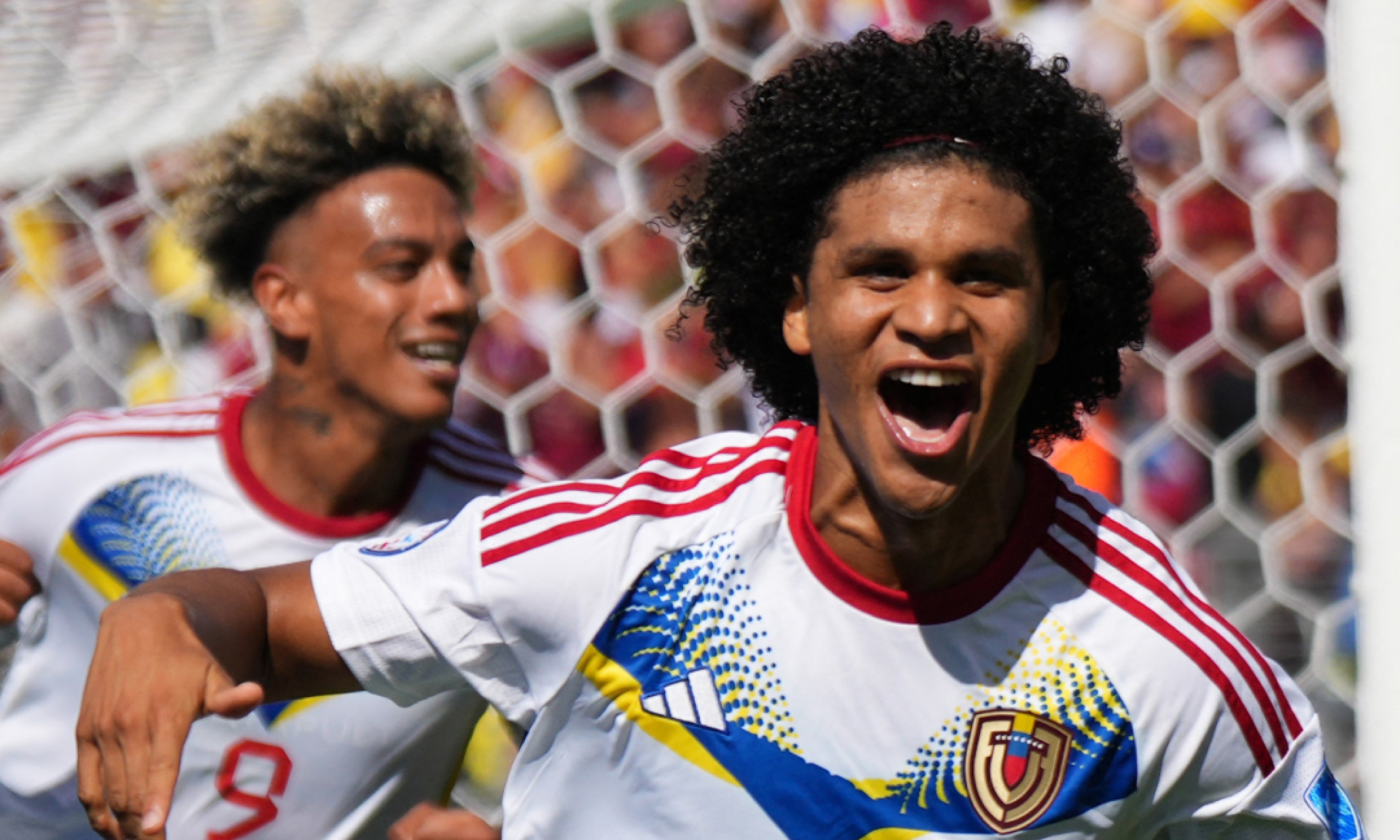 Eduard Bello anotó el segundo gol de Venezuela ante Ecuador. Foto: Copa América.