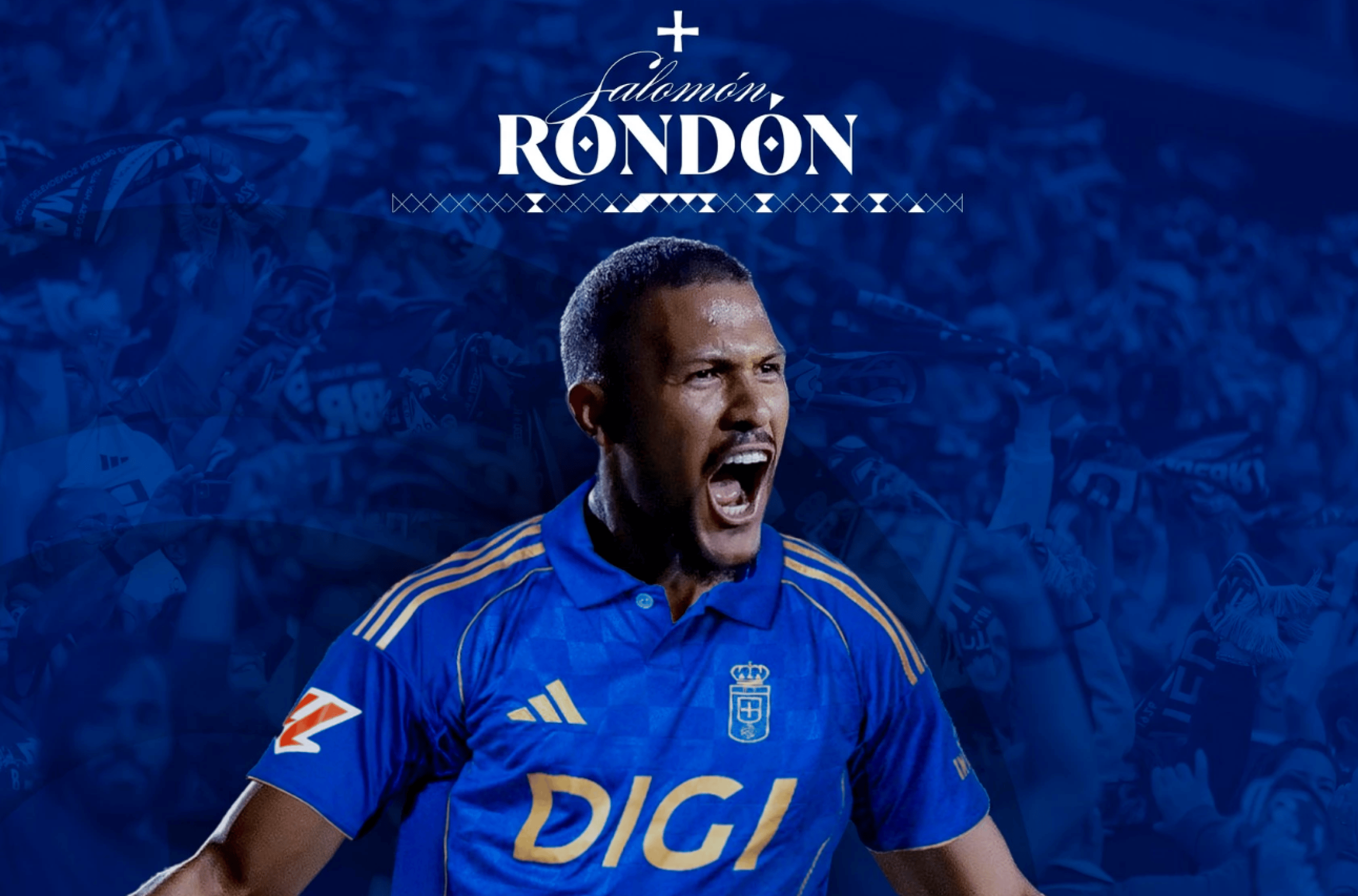 Salomón Rondón, nuevo jugador del Real Oviedo.