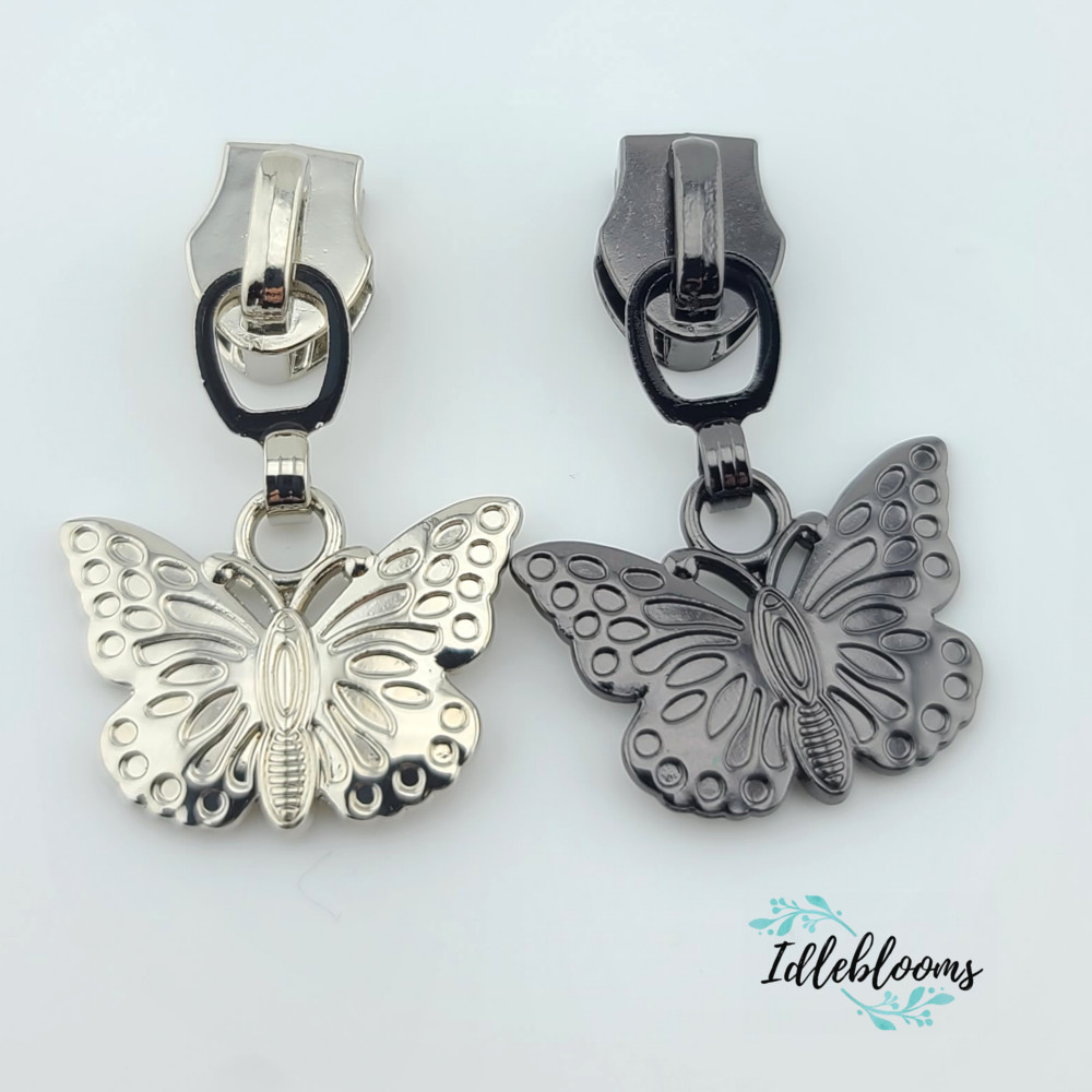 Butterfly #5 Zipper Pull * Idleblooms