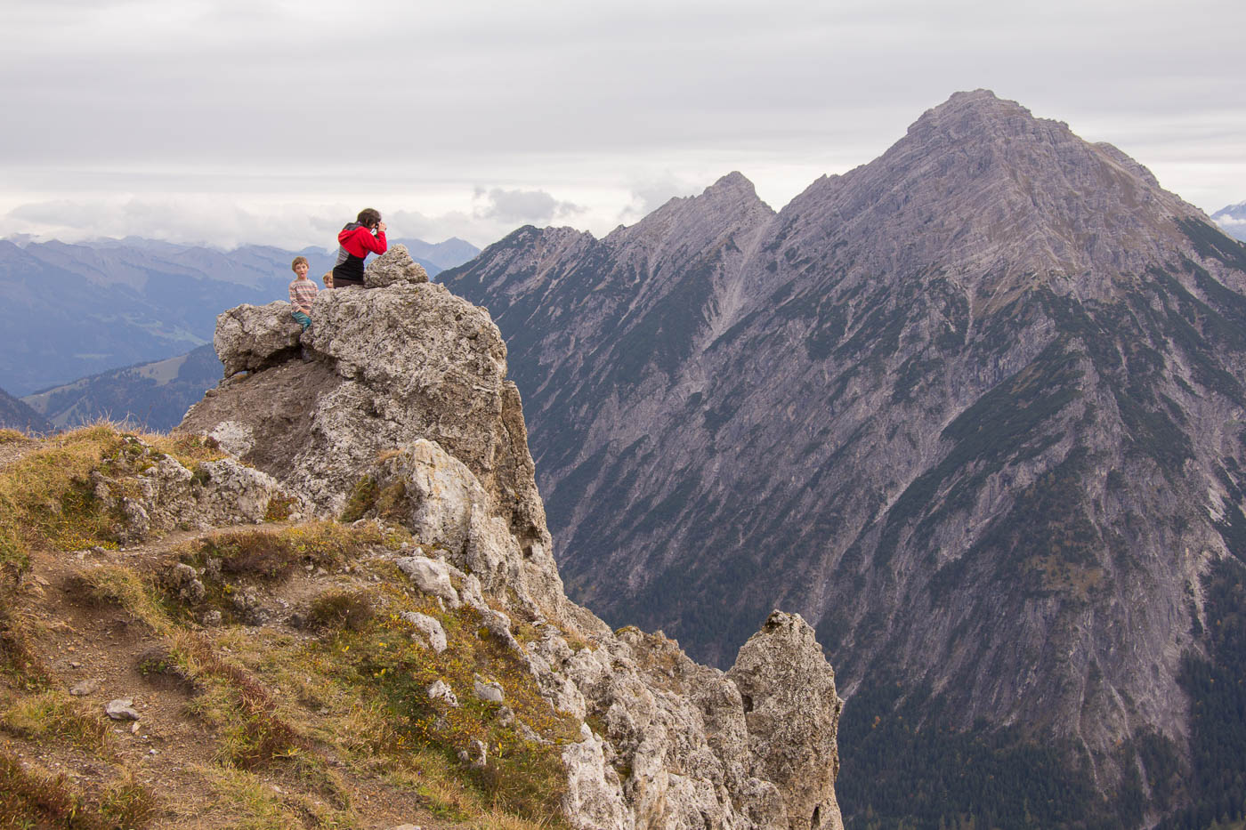 Blick nach Österreich zum Fundelkopf