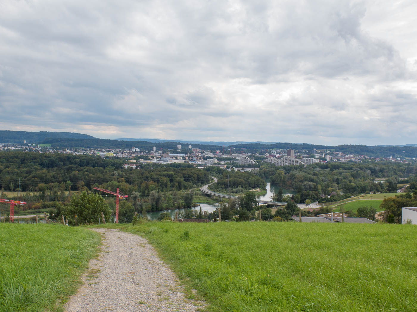 Aussicht unterhalb der Juraweid