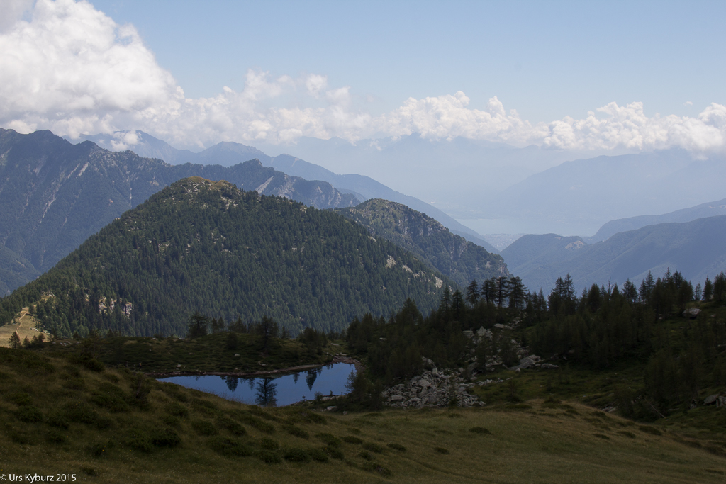 Laghetto dei Saléi und Lago Maggiore