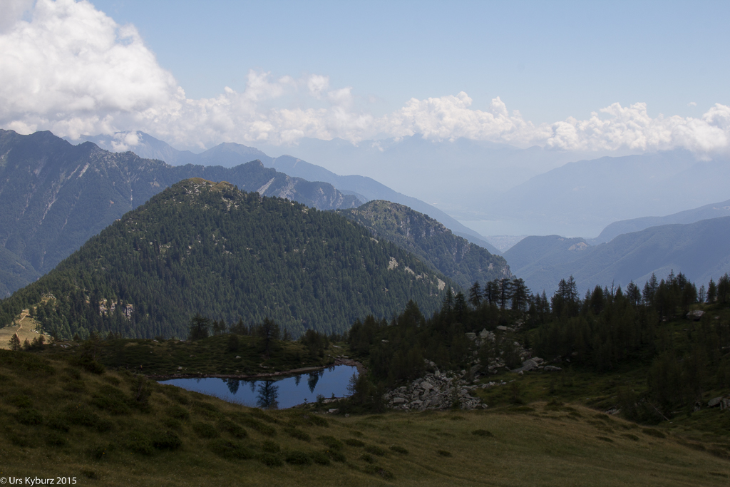 Laghetto dei Saléi und Lago Maggiore