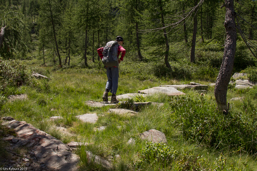 Wandern in wunderschöner Landschaft