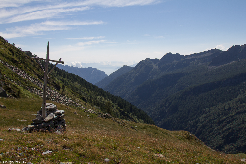 Auf dem Passo della Cavegna