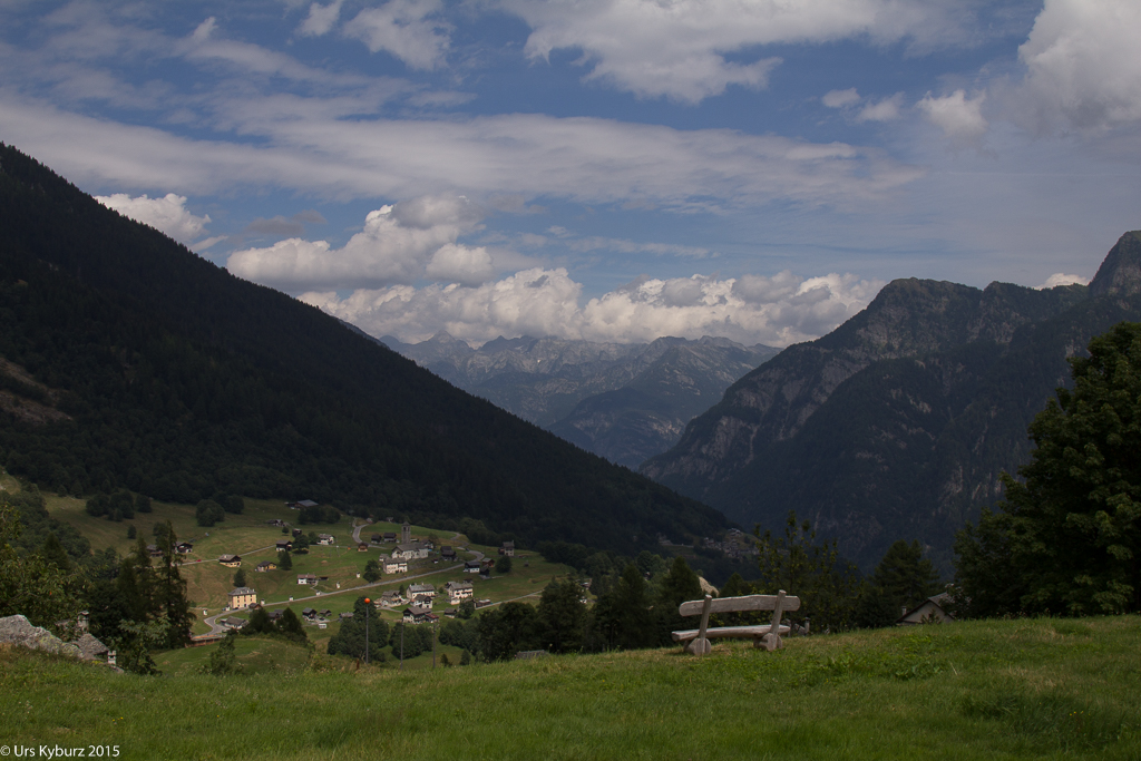 Blick auf das Valle di Campo