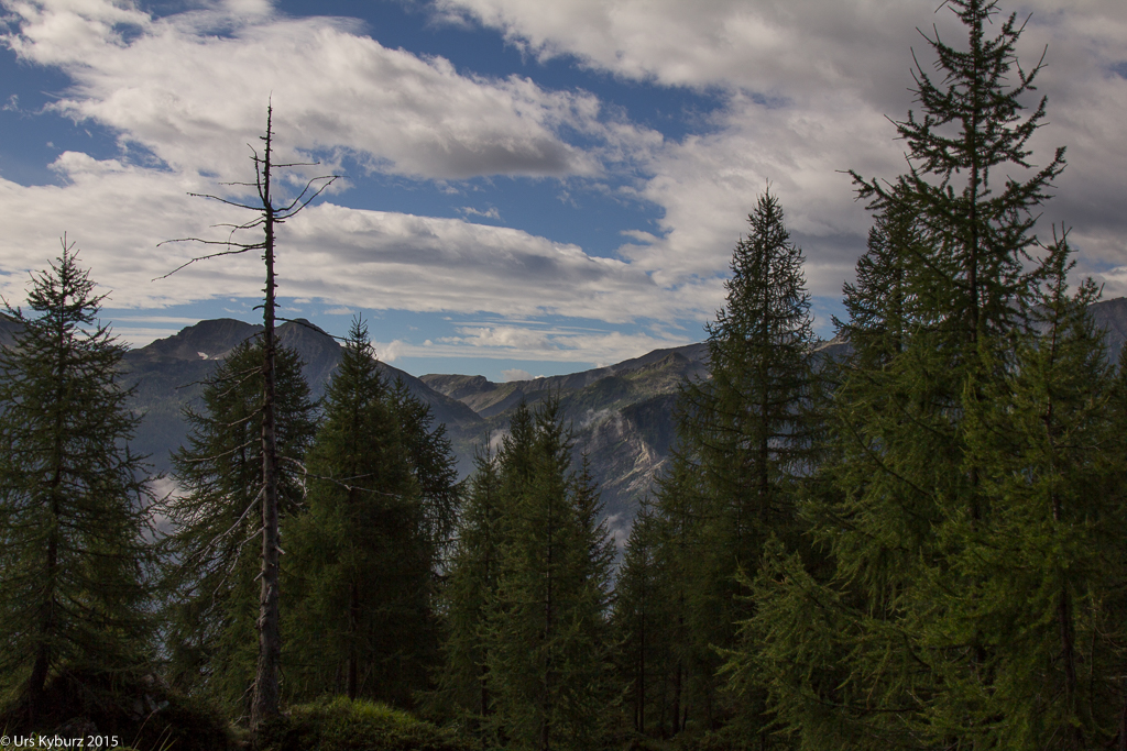 Im Wechsel von Sonne und Wolken