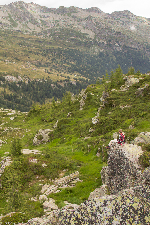 Aussicht wie ein Steinbock