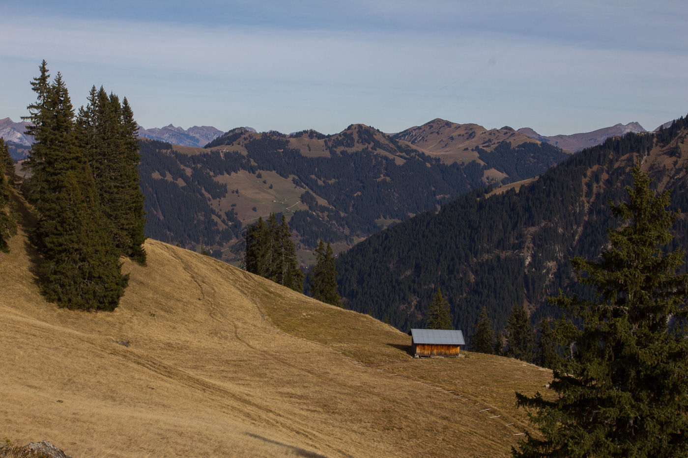 Noch viele Hügel zum Wandern!