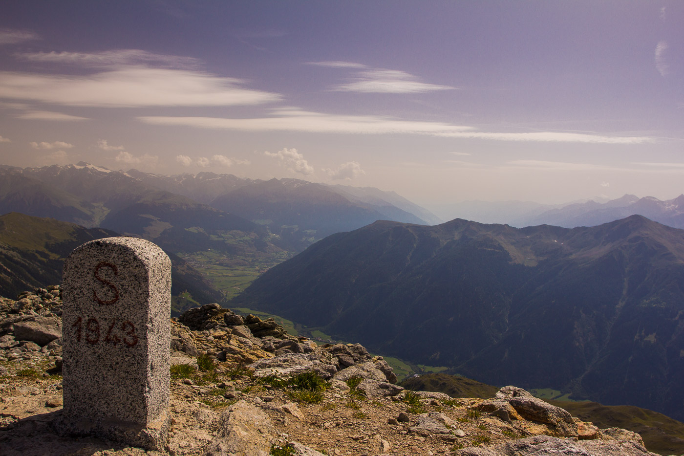 Blick in den Vinschgau