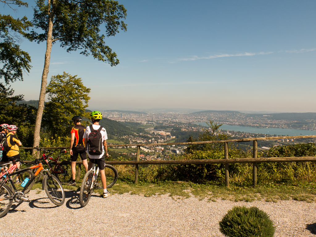 Aussicht vom Restaurant Felsenegg